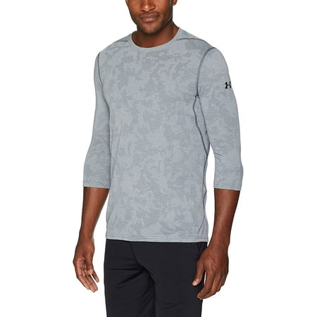 under armour 3 4 sleeve mens