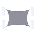 thumbnail image 6 of Hvmvliv Shade Sail Sun Shade Sail Canvas 2X3 Meter Sunshade Garden Courtyard Sun Shade-Sail Patio Outdoor Top Rectangle Cover for Garden A, 6 of 9