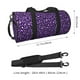 thumbnail image 2 of Balery Purple Leopard Bolsa de Gimnasio para Mujeres y Hombres, Bolsa de Viaje Impermeable, Bolsa de Fin de Semana con Compartimento para Zapatos y Bolsillo Húmedo, 2 of 6