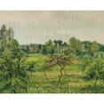 thumbnail image 3 of Pissarro, Camille 14x12 Black Modern Framed Museum Art Print Titled - June, rainy weather, Eragny, 3 of 5
