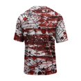 thumbnail image 4 of Mens Halloween Shirts Bat Witch Hat Print Crew Neck Scary T-Shirt Ghost Graphic Short Sleeve Fall Vintage Tops L, 4 of 6