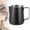 Black, variant on Milk Frothing Pitcher, 350ml/12oz Milk Frother Cup Stainless Steel Jug Steaming Pitcher, Milk Coffee Cappuccino Latte Art Barista Steam Pitchers Milk Jug Cup
