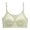 Green, variant on Xijirk Women Bra Thin Shoulder Straps Seamless Wireless Embossed Letter Sports Bra for Daily Fitness Wear,Beige,M