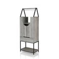 thumbnail image 6 of Furniture of America Reon Multi-Storage Wine Cabinet, Gray Oak, 6 of 7