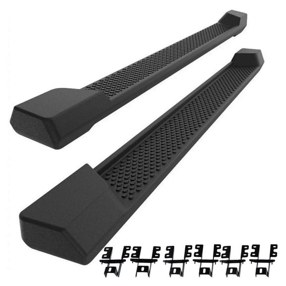 WaiRitoday Compatible with 2018-2025 Jeep Wrangler JL 4 Door Running Boards Nerf Bars Side Step Set