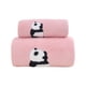thumbnail image 1 of Toalla de baño con bordado de oso, juego de toallas de baño, suave, absorbente de agua, anticaída, juego de regalo, gorro de baño de terciopelo, 1 of 1