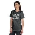 thumbnail image 4 of Inkmeso Kiss Me I'm Vaccinated Funny Pro Vaccine Crew Neck T-shirt For Women's-WG, 4 of 8