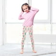 thumbnail image 5 of joogoo Girls' Leggings Cute Seahorses Yoga Pants 6T, 5 of 8