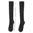 thumbnail image 4 of Compression Socks for Women - Knit Lace Over The Knee Long Socks, Soft Warm Material Elegant Retro Style, Fall Winter Versatile Socks for Wide Calf, 4 of 6