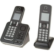 Panasonic KXTGD392B Dect_6.0 2-Handset Landline Telephone