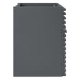 thumbnail image 3 of Modway Render 18" Wall-Mount Bathroom Vanity Cabinet (Sink Basin Not Included) in Gray, 3 of 8