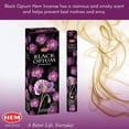 thumbnail image 4 of Hem Black Opium Incense Sticks - 120 Stick Bulk Box (6 Inner Tubes of 20), 4 of 6