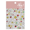 thumbnail image 1 of Pegatinas de grafiti para uñas, calcomanías abstractas autoadhesivas con diseño de hojas de rosa y cara de mujer, decoración de uñas para mujeres, niñas y niños., 1 of 5