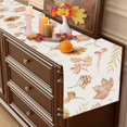 thumbnail image 3 of Fall Table Runner,Seasonal Autumn Table Runner for Table,Maple Leaves Thanksgiving Decorations and Supplies for Home Kitchen Dining Room Party Fall Decor (13x72 Inch), 3 of 5