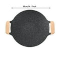 thumbnail image 2 of Poêle Ronde Antiadhésive pour Cuisson Intérieure Barbecue Coréen Multifonctionnelle pour Cuisine Camping, 2 of 3