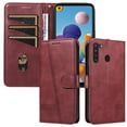 thumbnail image 1 of Phone Case for Samsung Galaxy A21 Magnetic PU Leather Card Slots Durable Wallet Cover, 1 of 5