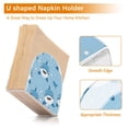 thumbnail image 3 of Ryvnso Acrylic Napkin Holder Table Kitchen Paper Tissue Organization 2 Pack Cartoon Shark, 3 of 7