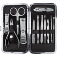 thumbnail image 2 of Nail Care Manicure Set - 12 pieces - Pedicure Nail Clipper Nail Pliers, 2 of 4