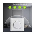 thumbnail image 2 of Flush-Mounted LED Dimmer Switch for Dimmable Bulbs & Halogens, 5-300W Phase Adjustable, 2 of 5