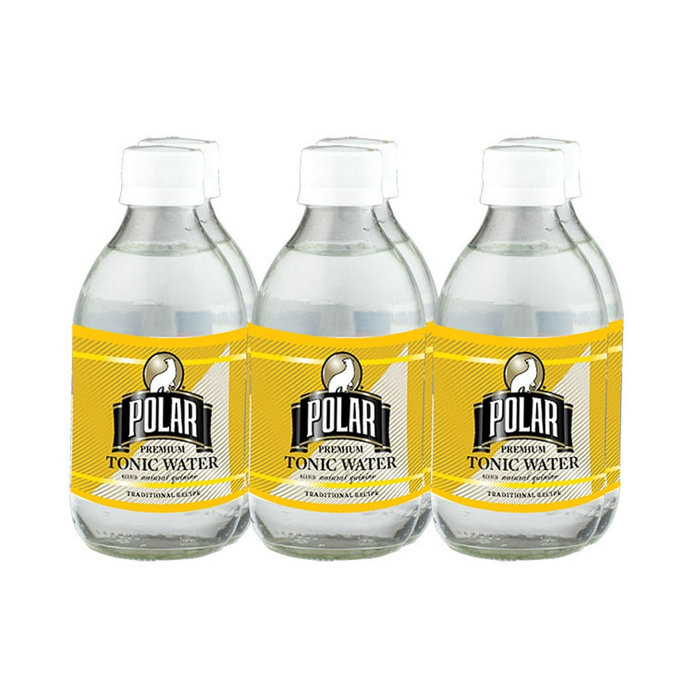 (6 Bottles) Polar Tonic Water, 10 Fl Oz