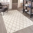 thumbnail image 2 of Momeni Rugs ATLASATL-5IVY5080 Atlas Collection, 100% Wool Hand Knotted Transitional Area Rug, 5' x 8', Ivory, 2 of 2