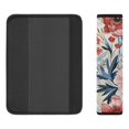thumbnail image 3 of WYYP Flowers Floral Pattern Car Seat Strap Pads Comfortable Car Interior Decor 2Pcs, 3 of 6