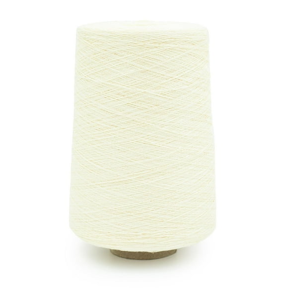 Linen 14, 100% Linen Yarn by Silk City Fibers for Weaving or Knitting, Cream