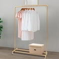 thumbnail image 6 of Miumaeov Elegance Metal Clothing Clothes Rack with Wheels for Retail Clothing Store Display, 6 of 14