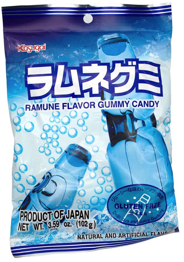 Kasugai Japan Fruity jelly Gummy Candy, 12 flavors available Ramune
