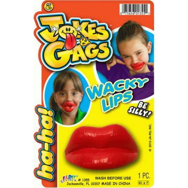 Jokes Gags Wacky Lip Partno 1355 By Ja Ru Inc Toys Rack Toys Ass T 7 B Walmart Com Walmart Com