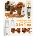 thumbnail image 2 of Kit de cortapelos y recortadoras de patas para perros, 2 en 1, inalámbrico, 2 of 7
