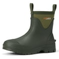 thumbnail image 6 of HISEA Chelsea Short Rain Boots for Men with Breathable Lining,Green,US Size 12, 6 of 6