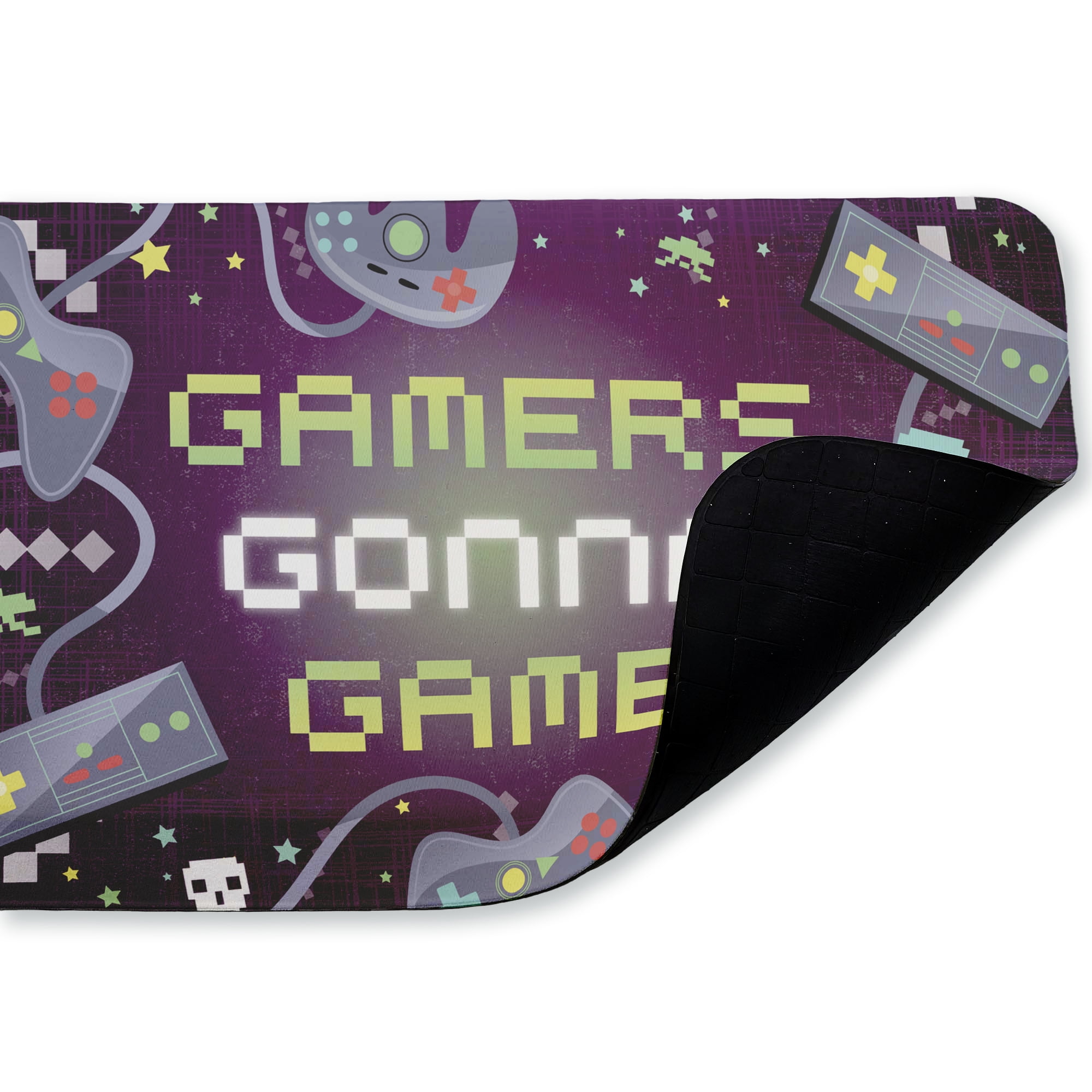 Stupell Industries Gamers Gonna Game Printed Anti-Fatigue Floor Mat, design by Arrolynn Weiderhold