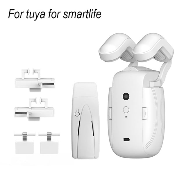 For TUYA WIFI Smart Curtains Robot Roman Rod T/U-Rail 3 in 1 Automatic Opener