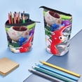 thumbnail image 5 of Lsque Pikmin Pattern Telescopic Pencil Bag Pen Holder Stationery Case, Stand-up Retractable Transformer Bag Organizer, 5 of 6