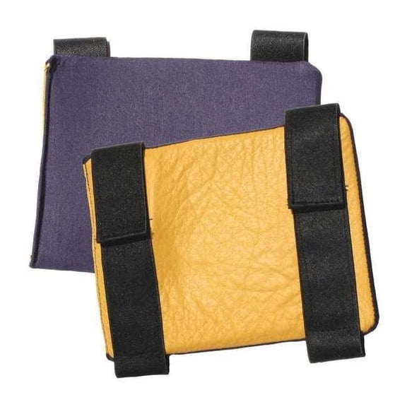 Impacto Knee Pad,Black/Yellow,Grain Leather 803-20