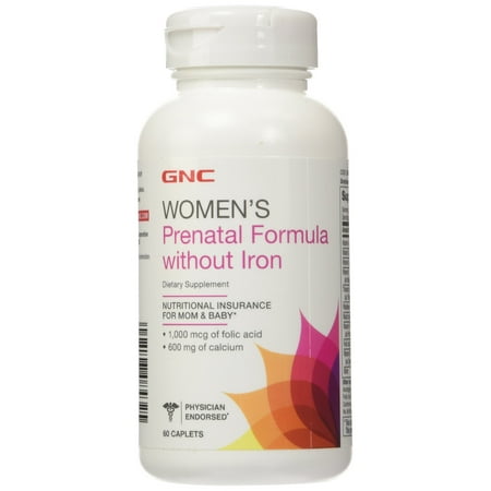 GNC Prenatal Formula Without Iron