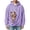 Purple, variant on Y-Sunset Pouch Hoodie for Men, Oversized Dog Pouch Sweatshirts, Pet Carrier Pullover Animal Holder Long Sleeve Tops for Fall Winter Daily Wear, Vacation, Travel