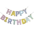 thumbnail image 1 of ziyahi Birthday letter flag fish tail, 1 of 9