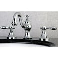 thumbnail image 3 of Kingston Brass Tudor Widespread Bathroom Faucet with Drain Assembly, 3 of 4
