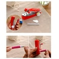 thumbnail image 6 of 2 Pcs Portable Mini Sewing Machine Handheld Quick Repair Tool for Clothes Pants Curtains Upholstery Craft ABS Lightweight Travel Essential Stitch Fixer, 6 of 8