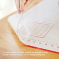 thumbnail image 5 of Silicone Pastry Mat Non-Stick Baking Mats Kneading Pad Non-Slip Counter Matts with Measurement Board Oven Liner for Fondant Rolling Dough Pie Crust Pizza and Cookies - Red, 5 of 5