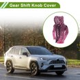 thumbnail image 2 of Funda para Palanca de Cambios Unique Bargains Car Shift Knob Hoodie Negro Rosa Poliéster 6.3"x5.12" 1 Pc Impresión Digital, 2 of 6