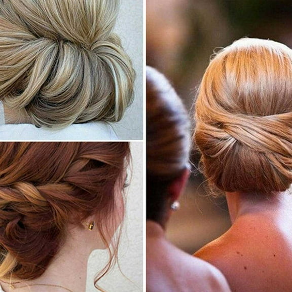 MESSUEN Hairbands Hair Bands Hair Clips for Women Girl Hair Clips Scrunchies for Women Girls Headbands Womens Hair Clips Black One Size