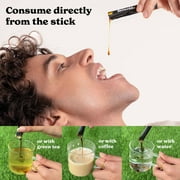 BetterAlt Pure Himalayan Shilajit Honey Sticks with Organic Honey & Saffron – Natural Energy & Wellness Support – 30ct