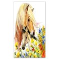 thumbnail image 2 of Design Art - Cheval et Poulain avec Prairie, 2 of 3