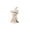 White, variant on 3D Printed Witch Cat Figurine Halloween Party Decoration Gothic Style Magic Cat Ornament for Various Festive Occasions Home Desk Decor, Black