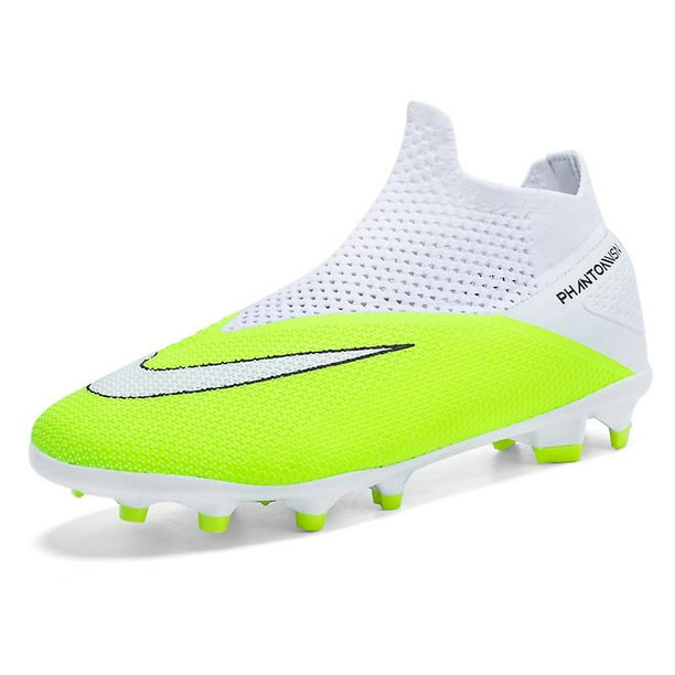 AFFINEST Mens Soccer Shoes Adult High Ankle Football Boots Grass Training Sport Footwear Sneakers Yj2090-1