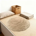 thumbnail image 2 of 15.75x15.75 Inch Round Area Rug Soft Plush Shaggy Circle Carpet for Bedroom Living Room Playroom Dorm Home Decor Cute Floor Mat for Girls Boys Rooms, 2 of 5