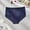 #38Navy, variant on Plus Size Women's Seamless Lace Underwear Soft Stretch Briefs No-Show Hipster Panties